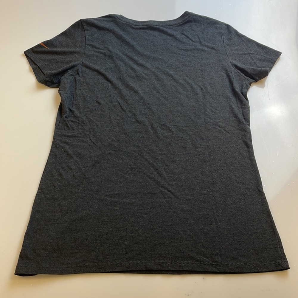 Nike Sf Giants Vneck T-shirt Grey                                         X16-50 - Picture 3 of 3